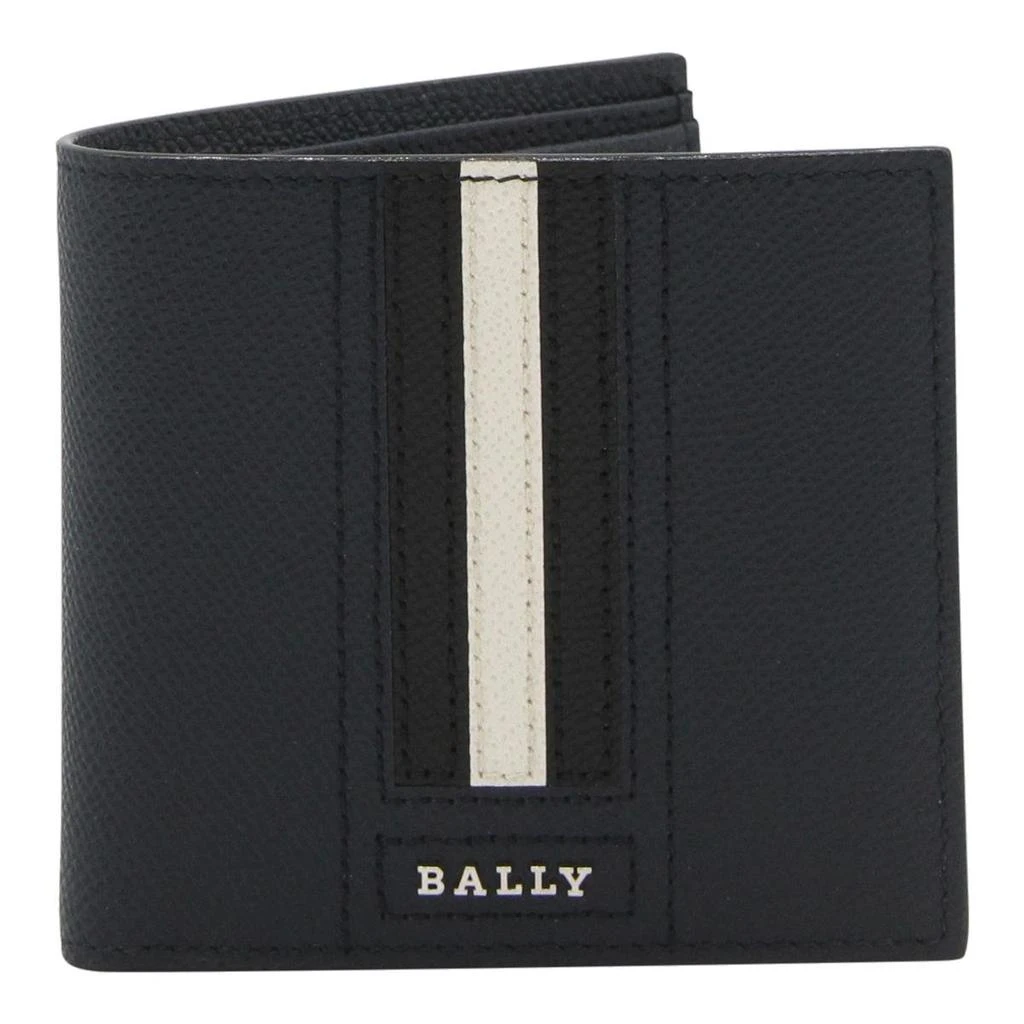 Bally Bally Trasa Logo Plaque Bi-Fold Wallet 1