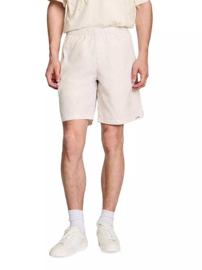 Sandro Technical Fabric Bermuda Shorts