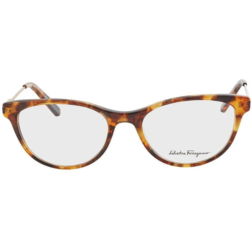 Salvatore Ferragamo Salvatore Ferragamo Women's Eyeglasses - Rust Havana | SALVATORE FERRAGAMO2852 638 2