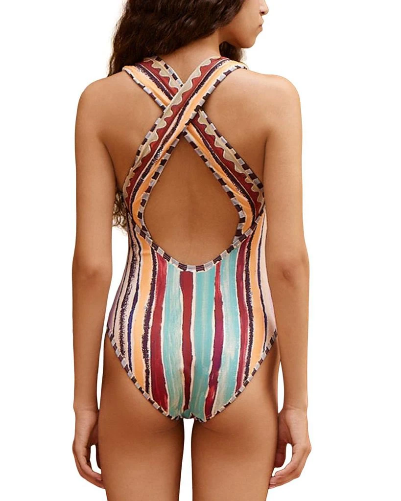 ALÉMAIS Michelle Scoop Neck Swimsuit 3