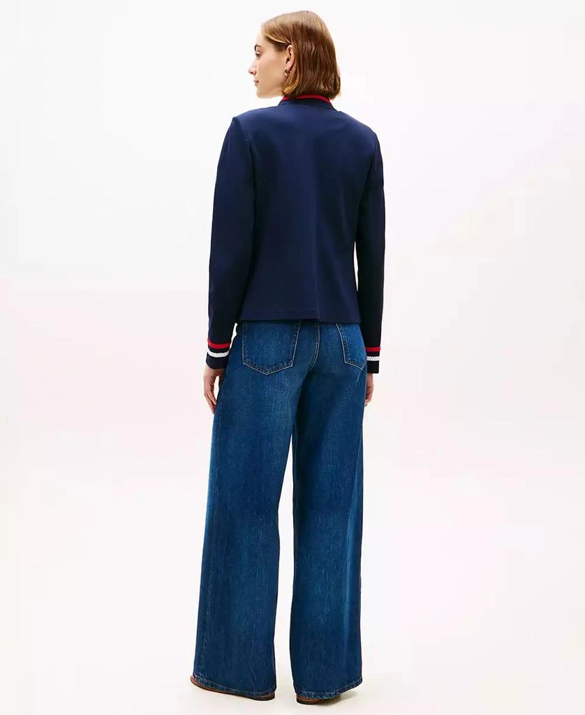 Tommy Hilfiger Women
s Open Band High Collar Jacket 4