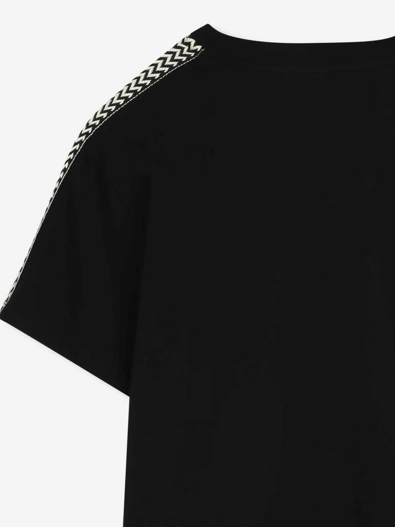 Lanvin Boys Logo T-Shirt in Black 4