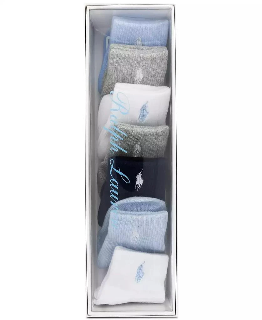 Ralph Lauren Baby Boys Polo Baby Essential Socks, Pack of 7 2