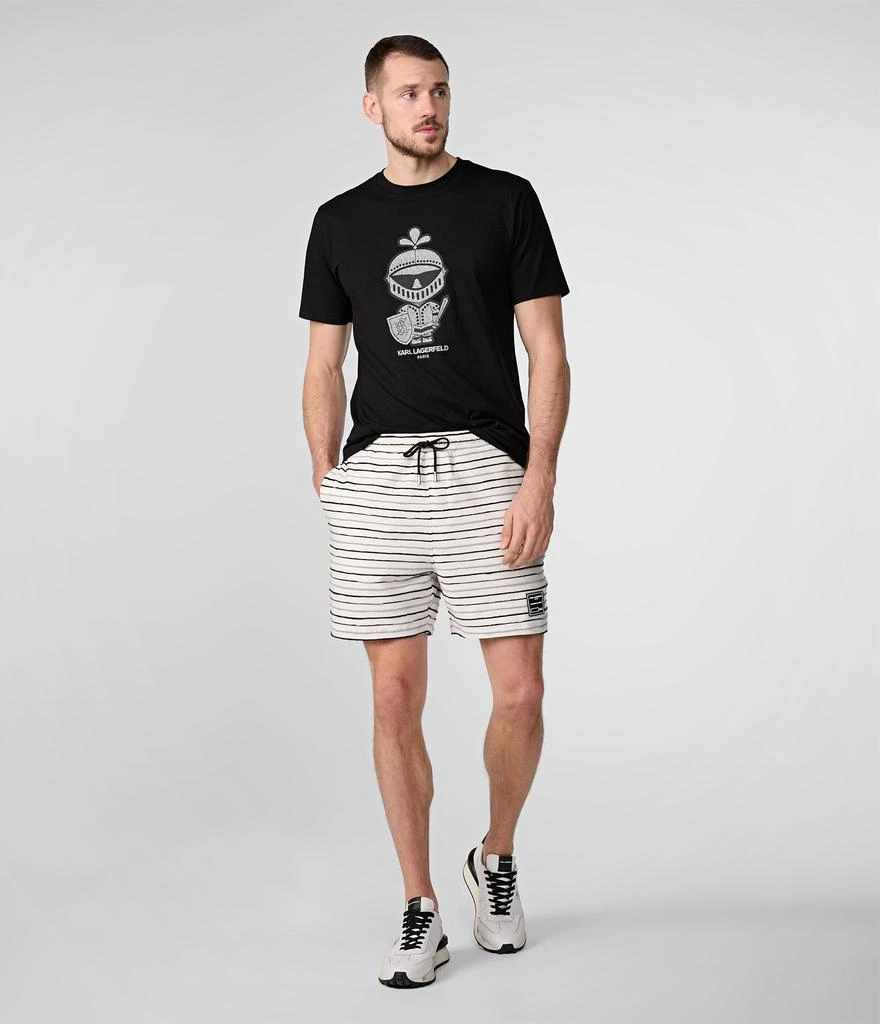 Karl Lagerfeld Paris TEXTURED REFLECTIVE KARL KNIGHT TEE 4