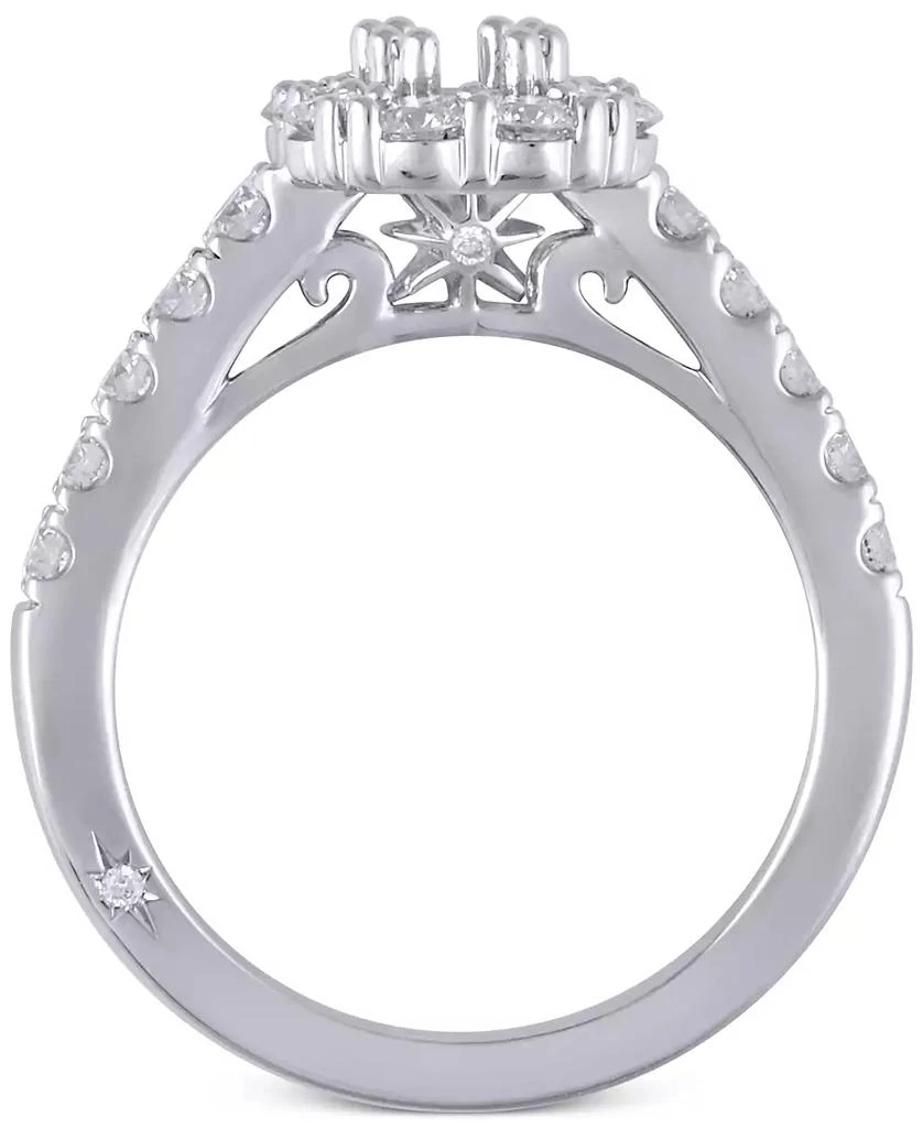 MARCHESA Certified Diamond Bridal Set (2 ct. t.w.) in 18k White, Yellow or Rose Gold 4