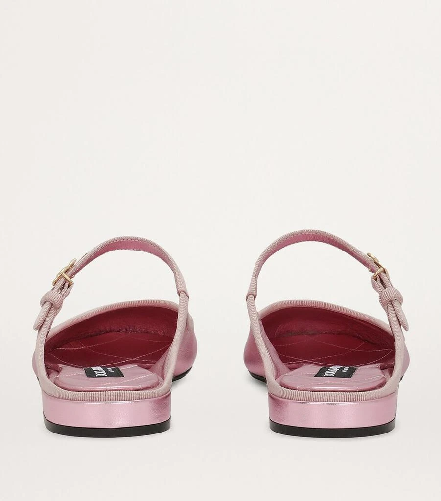 Dolce & Gabbana Nappa Leather Mules 3