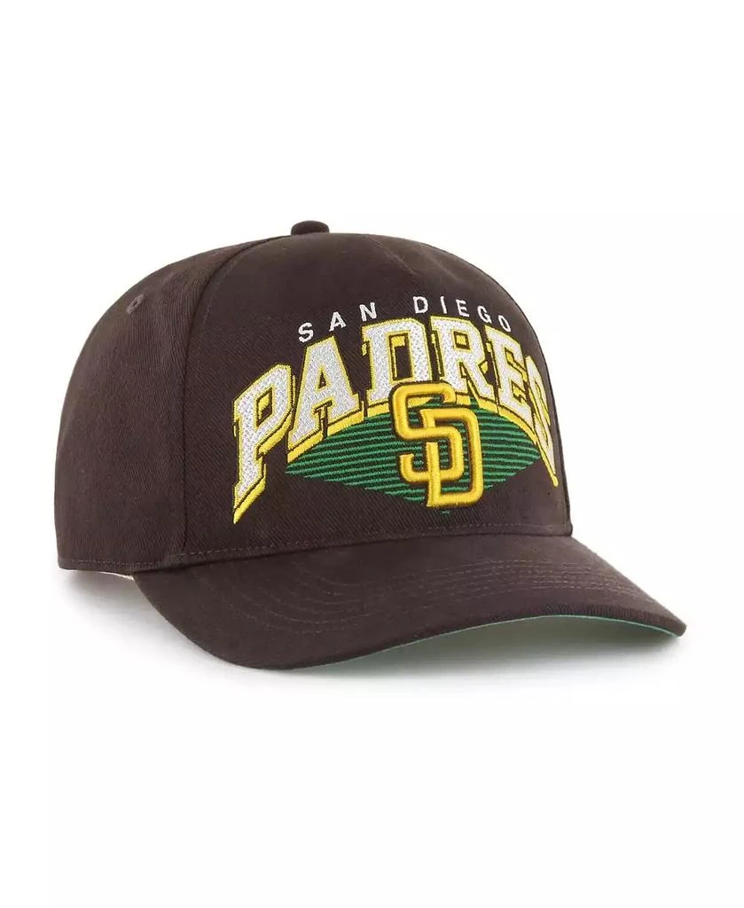 47 Brand Men's Brown San Diego Padres Pomona Hitch Adjustable Hat 2