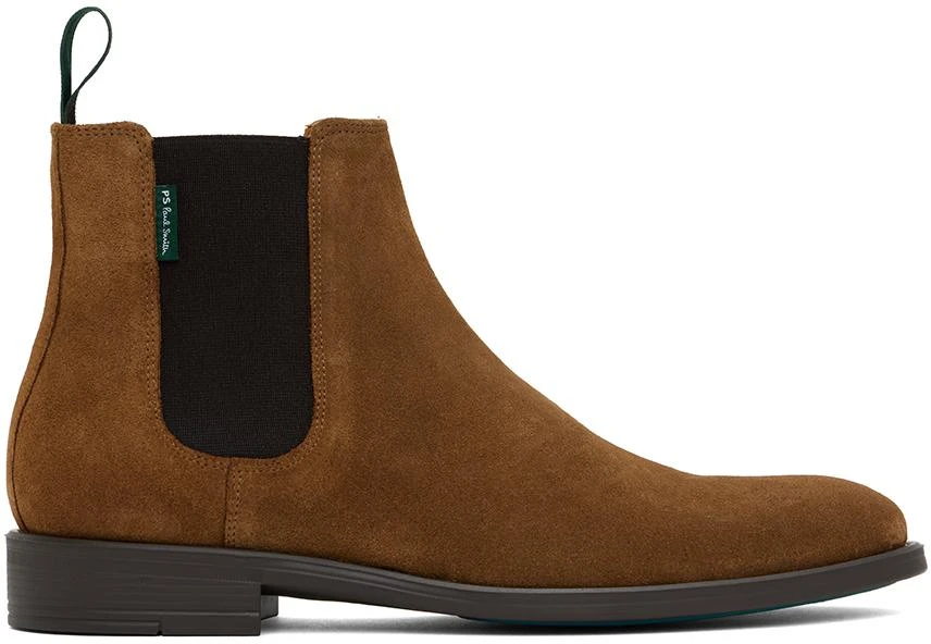 Paul Smith Tan Cedric Chelsea Boots 1