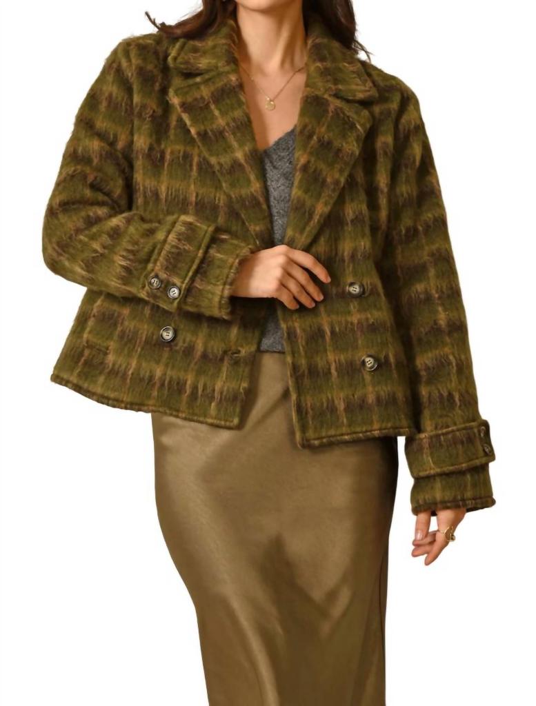 Greylin Greylin - Liza Plaid Jacket