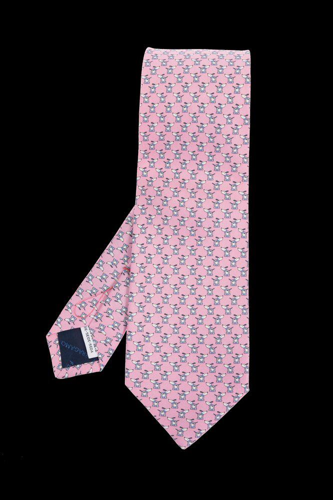 Salvatore Ferragamo Ferragamo Dogs And Gancios Printed Tie