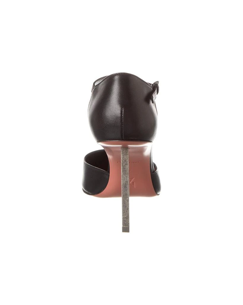 Amina Muaddi AMINA MUADDI Angelica 95 Leather Pump 3
