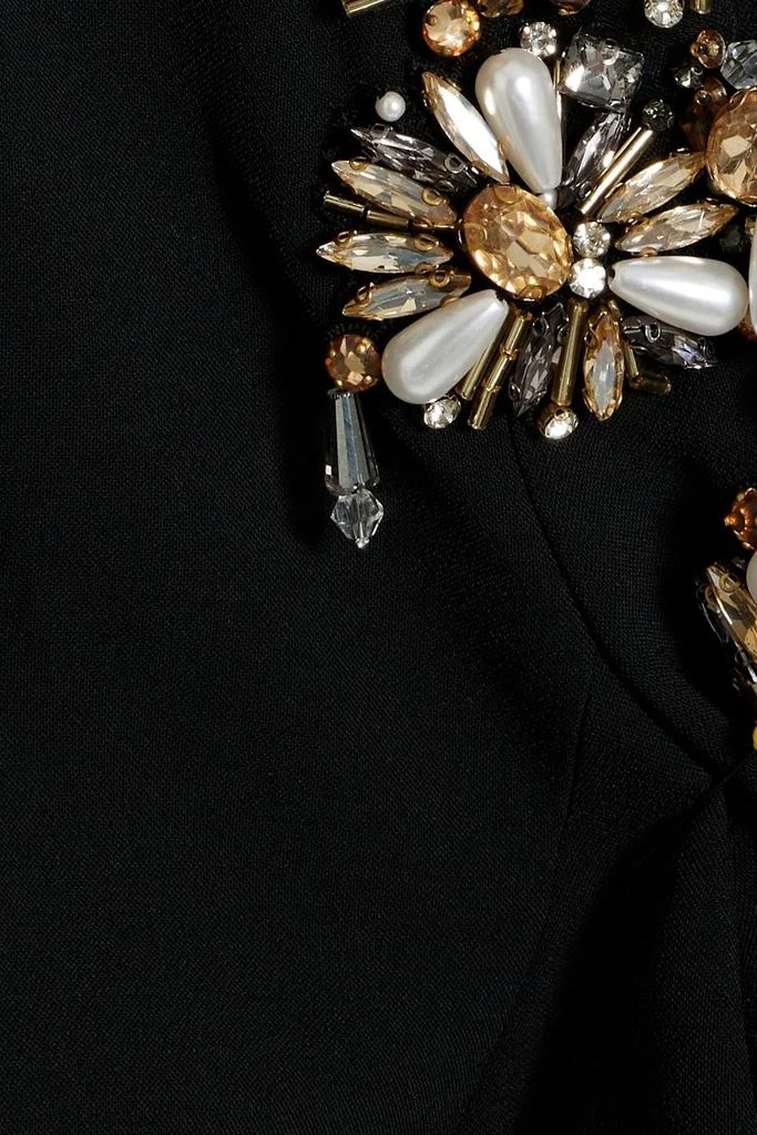 Jenny Packham Kay embellished crepe mini dress 4
