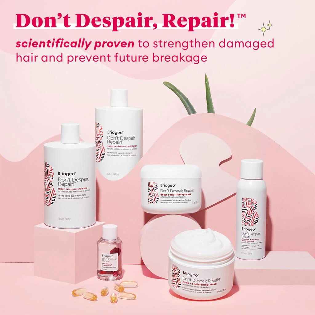 Briogeo Briogeo Don’t Despair, Repair!™ Super Moisture Shampoo for Damaged Hair 16 oz 7