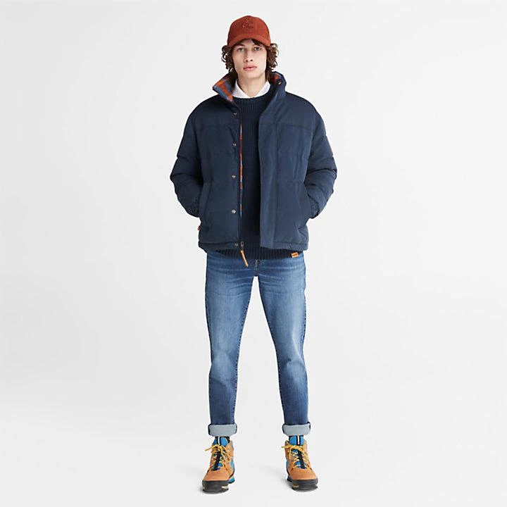 Timberland Welch Mountain Reversible Puffer Jacket for Men in Navy 3