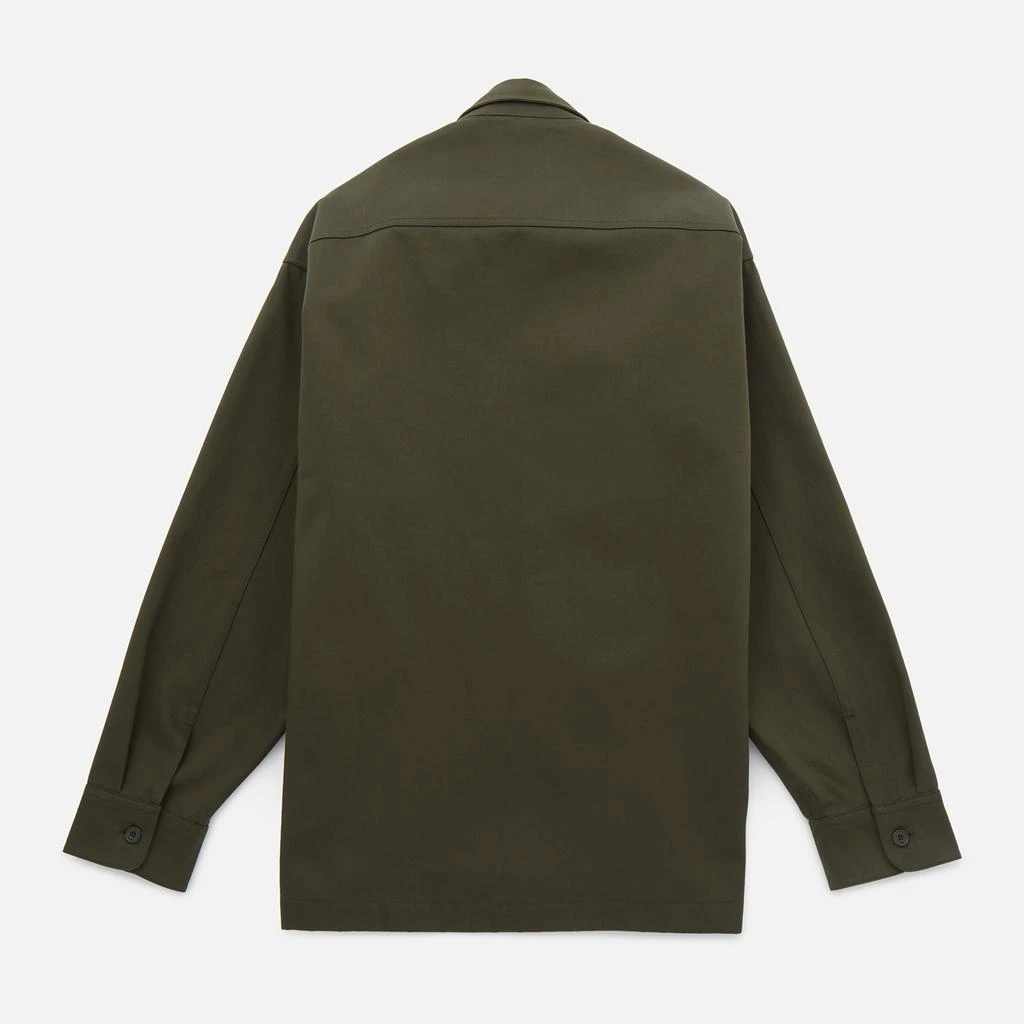 AMI Brushed Cotton-Canvas Overshirt 6