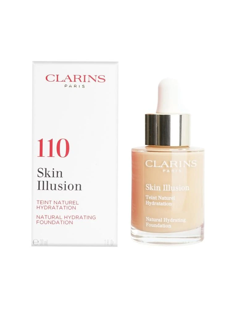 Clarins Skin Illusion Natural Hydrating Foundation 110 Honey 1 OZ 1