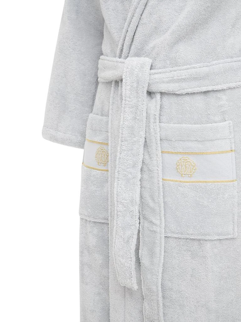Roberto Cavalli Gold New Cotton Bathrobe 3