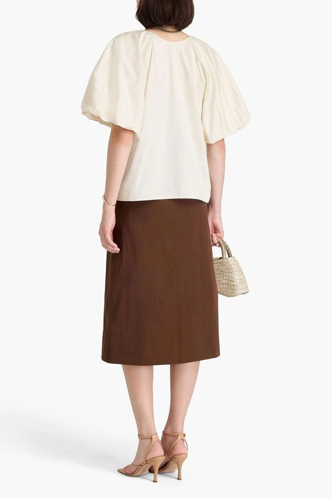 BY MALENE BIRGER Piamonte cotton-poplin top 3