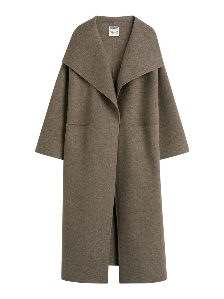 Totême SIGNATURE WOOL AND CASHMERE COAT 1