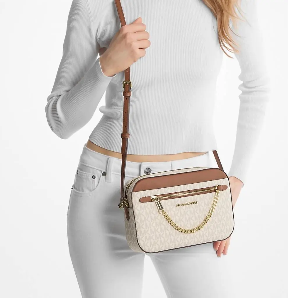 Michael Kors Michael Kors - Jet Set Large Logo Crossbody Bag