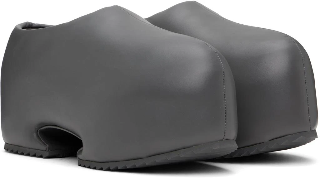 YUME YUME Gray Platform Clogs 4