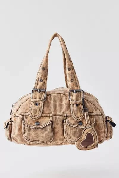 BDG BDG Printed Denim Duffle Shoulder Bag 2