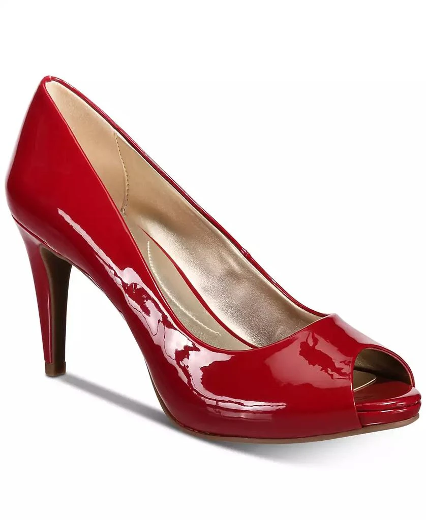 Bandolino Women's Rainaa Platform Stiletto Peep Toe Pumps 1