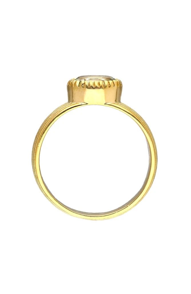 YS GEMS Oval Green Amethyst Ring 3