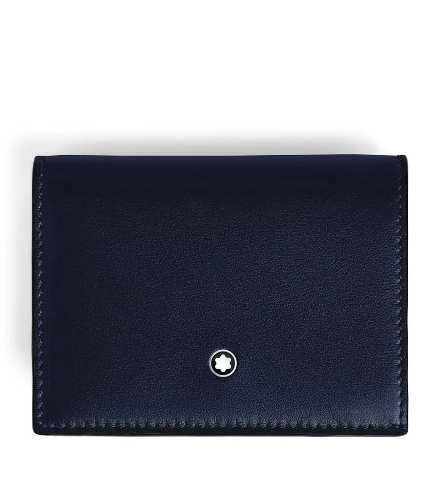 MontBlanc Leather Soft Nano Continental Wallet 1