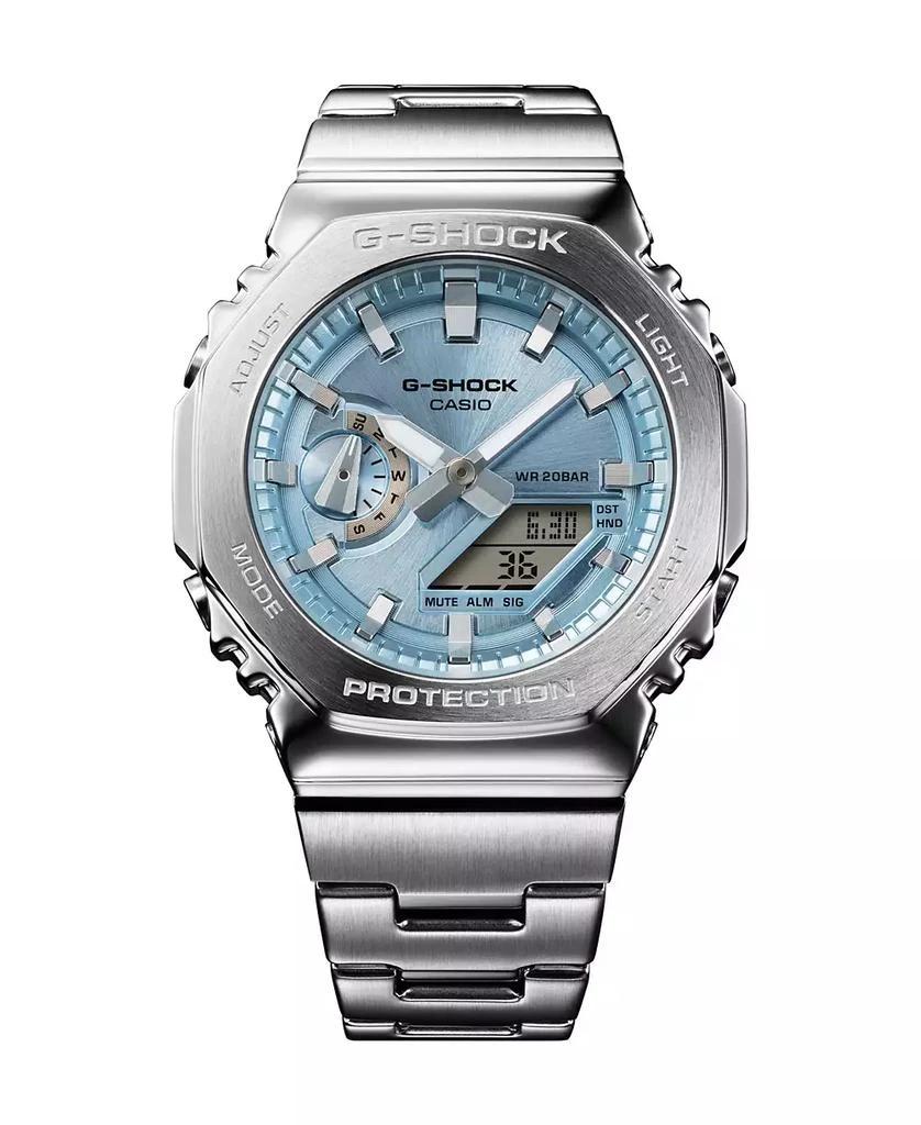 G-Shock Men's Japanese Quartz Silver Tone Stainless Steel Watch, 49.3mm, GMS2110D-2A 1