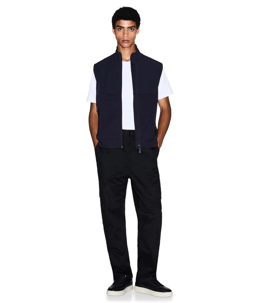 Armani Exchange Stretch Cotton Full Zip Vest 4