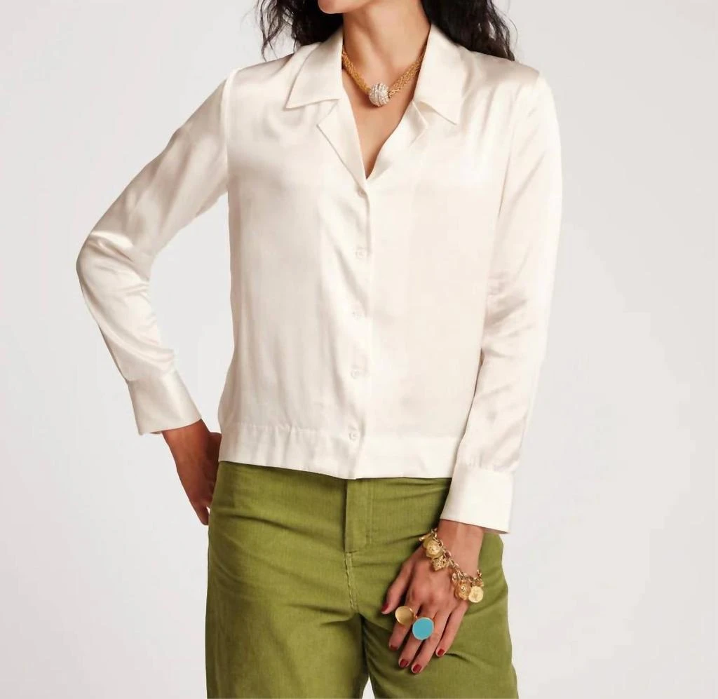 Frances Valentine Frances Valentine - Katherine Silk Shirt 1