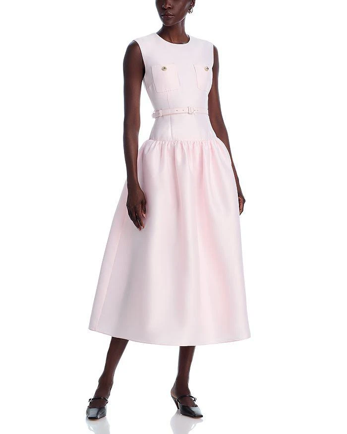 Pink Taffeta Midi Dress  On Sale Now with Up to 31% Off | Discover  Exclusive Deals & Savings at BeyondStyle  Authentic Self Portrait women| dress with Limited-Time Discounts, Free Shipping, and