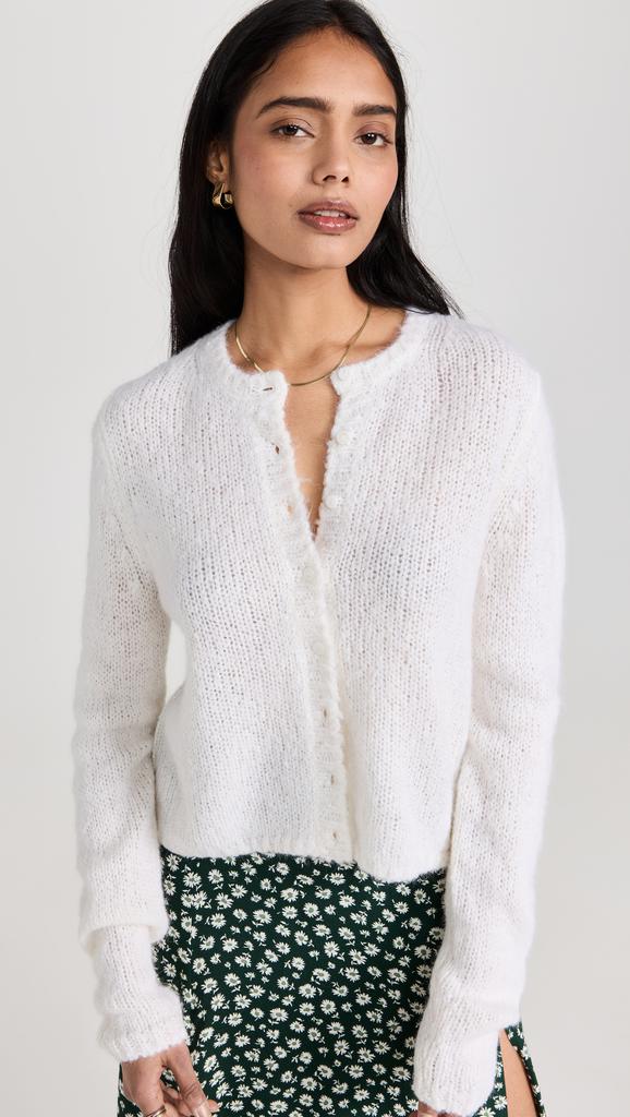 Reformation Clara Crew Cardigan