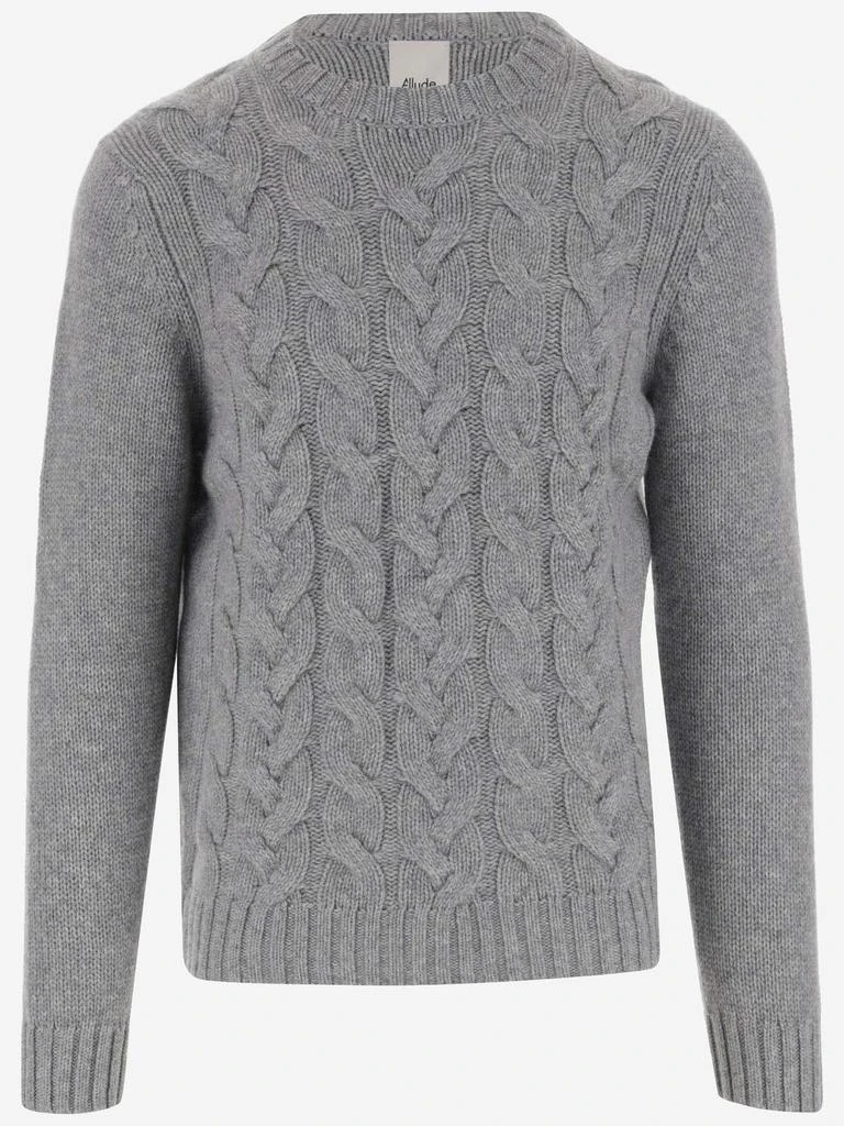 Allude Allude Cable Knit Sweater 1