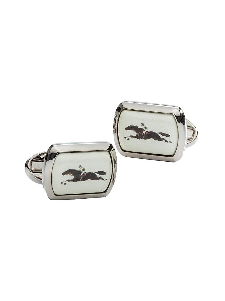 Halcyon Days Race Horse Cufflinks 1