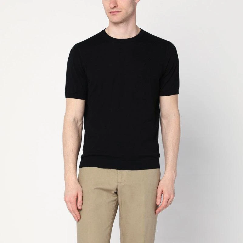 DRUMOHR Men's Crew Neck T-Shirt In Cotton 1