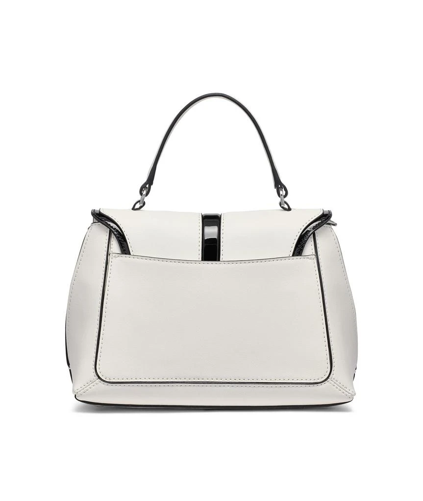 Karl Lagerfeld Paris MERCERIE LEATHER SATCHEL 3