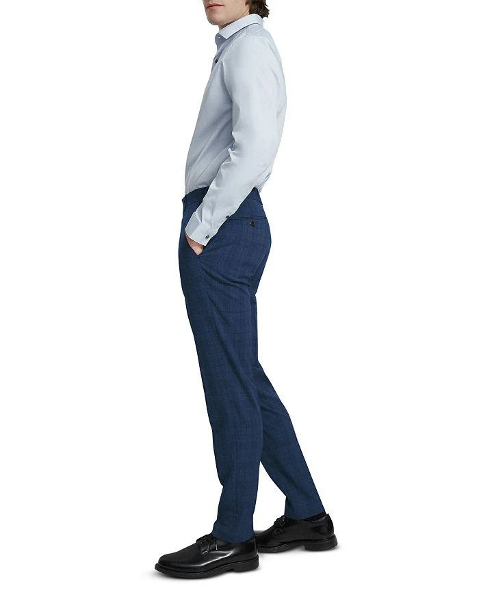 Theory Mayer Tonal Plaid Slim Fit Suit Pants 2