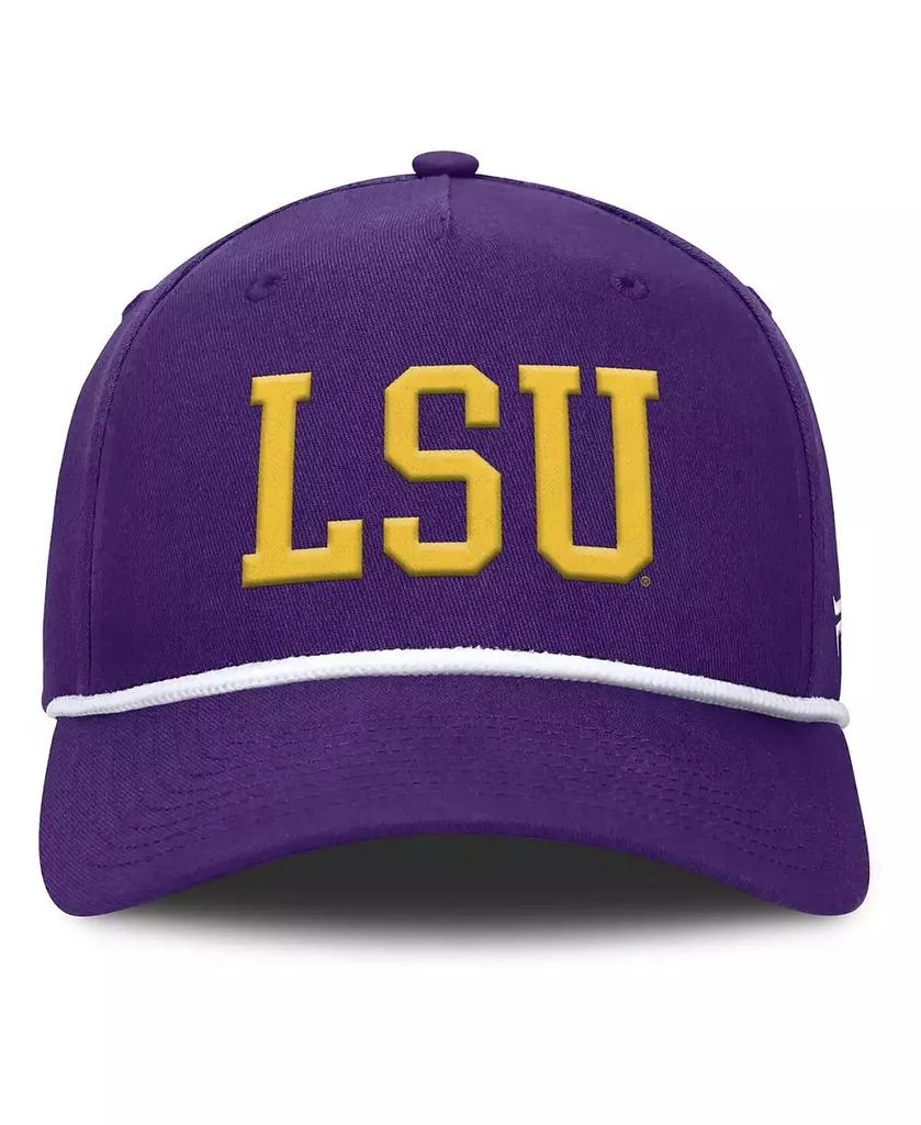 Fanatics Men's Purple LSU Tigers Foul Ball Rope Adjustable Hat 4