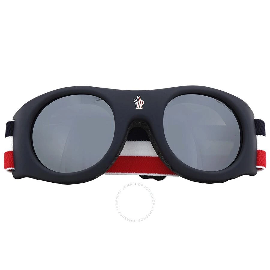 Moncler Mask Smoke Mirror Goggles Unisex Sunglasses ML0051 92C 55