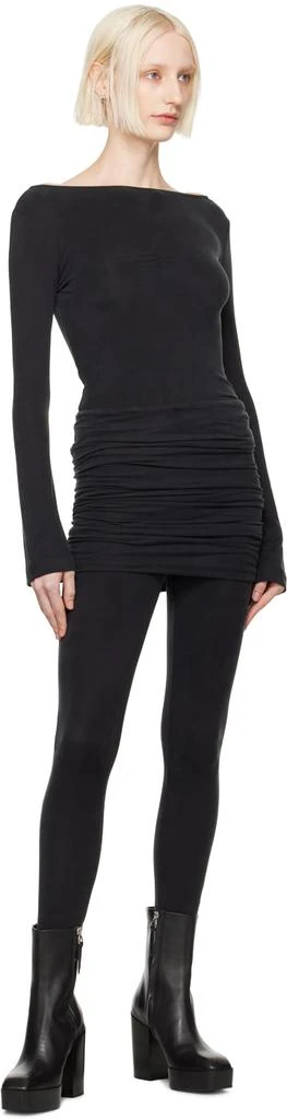 ALAINPAUL Black Warm-Up Leggings 4