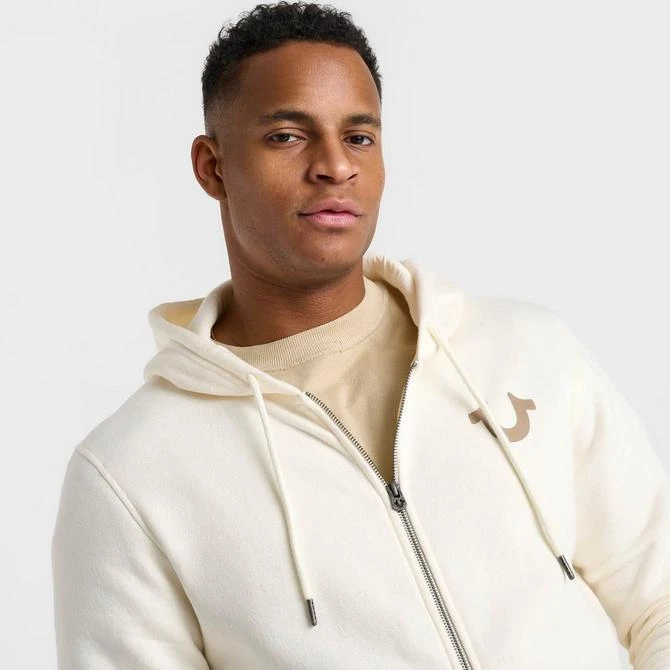 True Religion Men's True Religion Arch Logo Buddha Full-Zip Hoodie 5