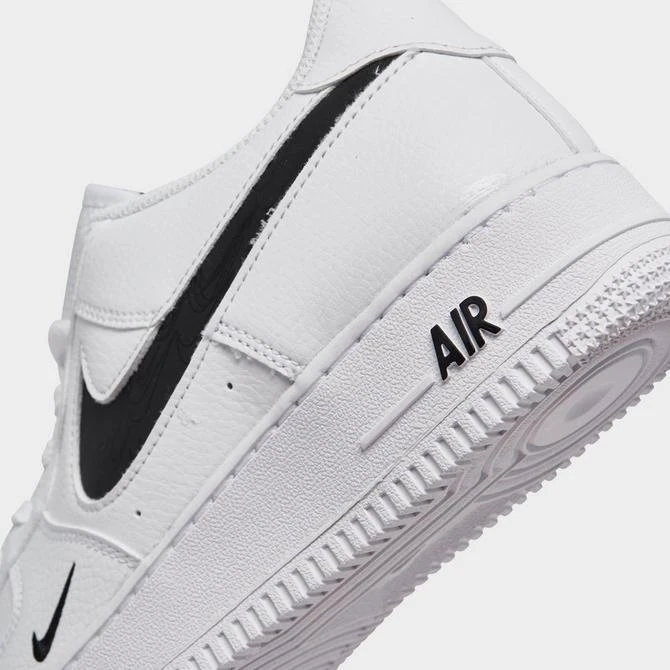 NIKE Big Kids' Nike Air Force 1 LV8 Glow Swoosh Casual Shoes 5