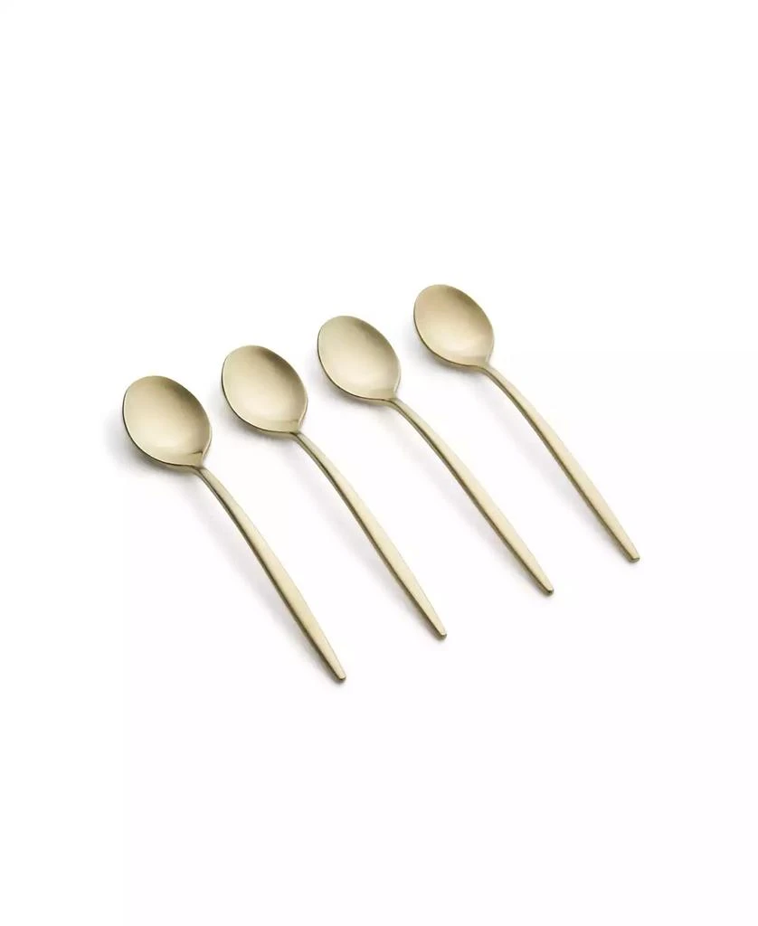 Cambridge Silversmiths Gaze Champagne Satin Demi Spoon Set, 4 Piece 1