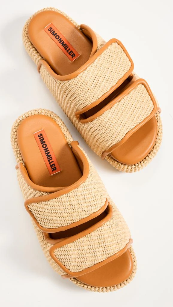 Simon Miller Raffia Cro Slides 4