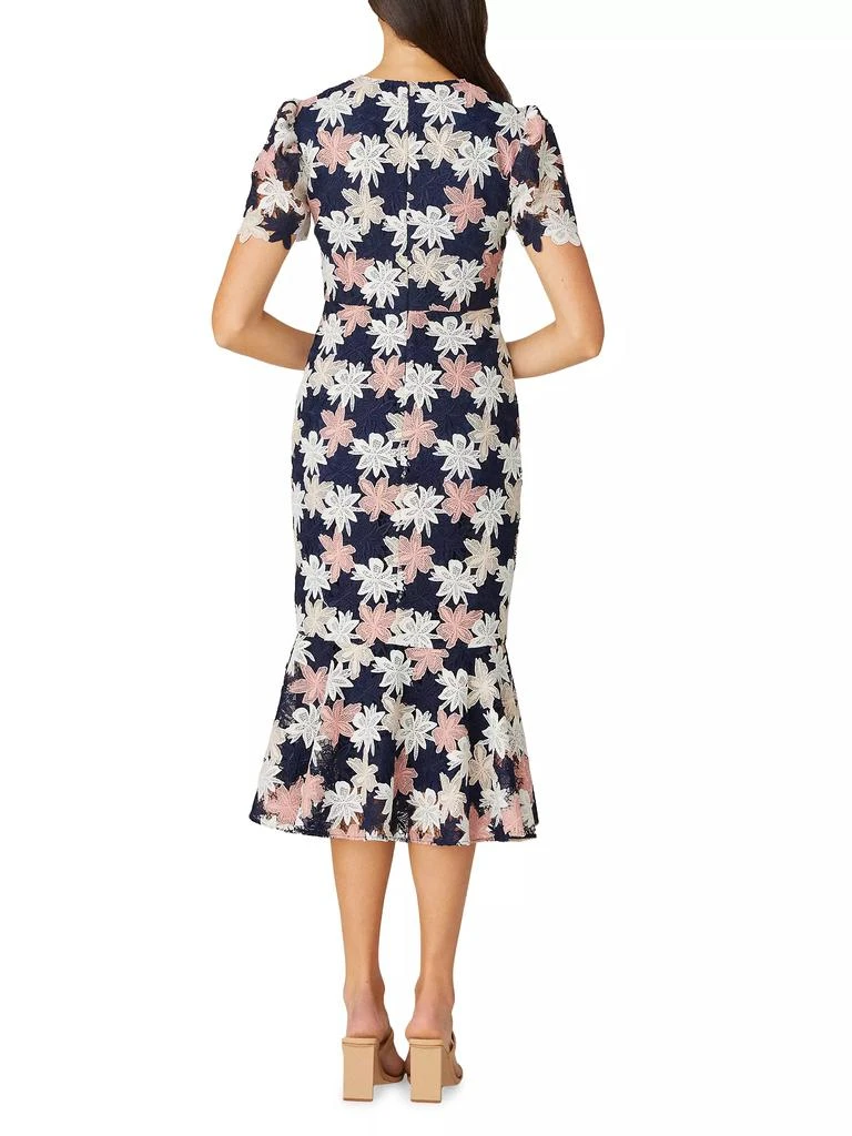 Shoshanna Thompson Floral Midi-Dress 4
