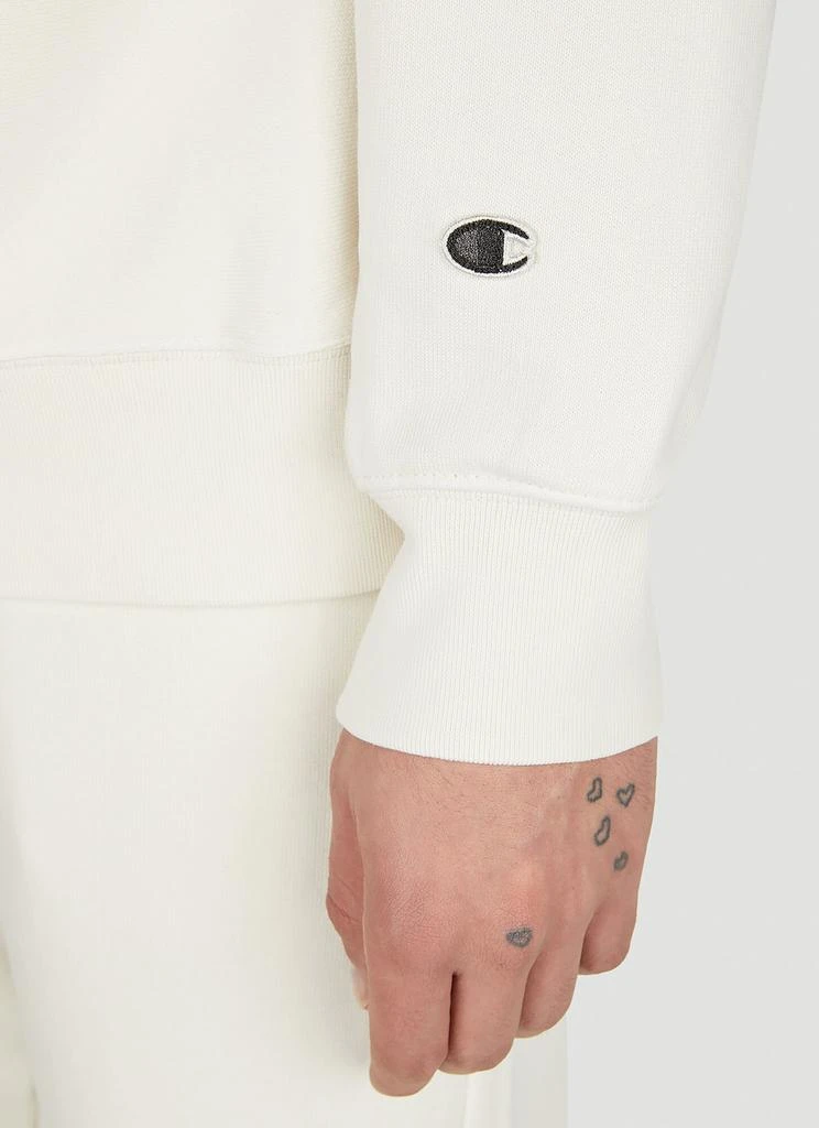 CHAMPION Logo Embroidered Sweatshirt 5