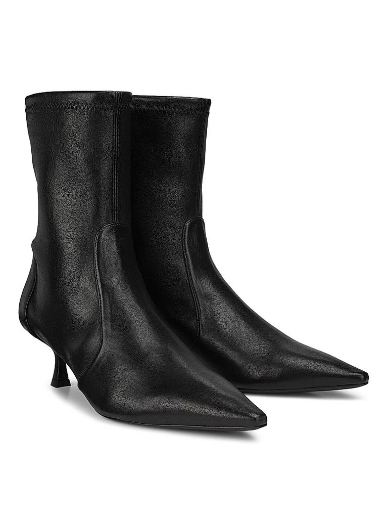 Stuart Weitzman Naomi 50MM Leather Booties 2