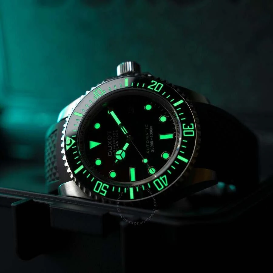 Duxot Atlantica Deep Dive Automatic Red Dial Men's Watch DX-2066-33 3